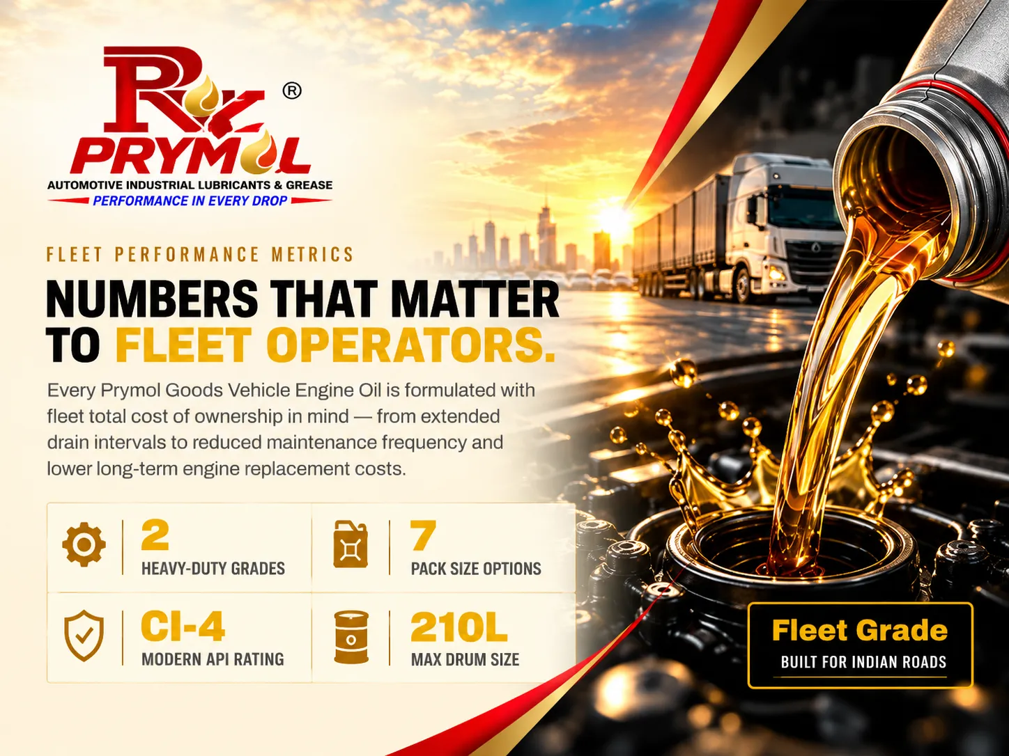 Prymol goods vehicle fleet